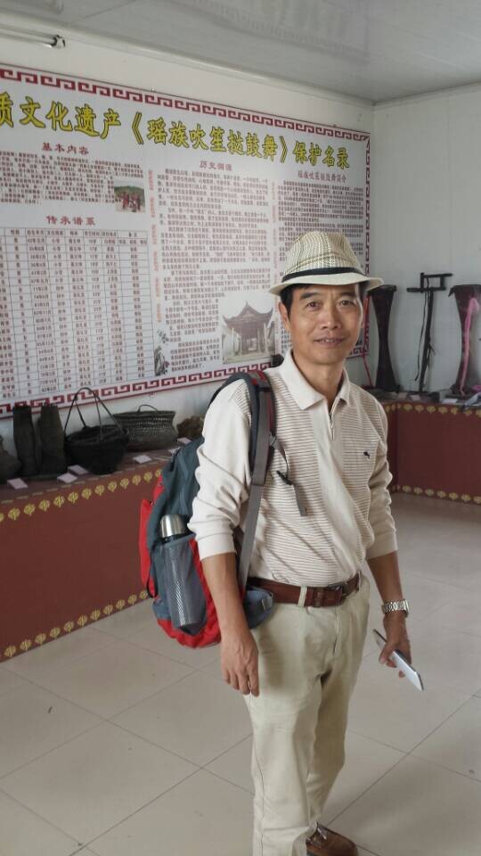 桂林电视台文哥辣椒妹参观观音水滨非物质文化遗产展示馆366 / 作者:欧耶 / 帖子ID:105111