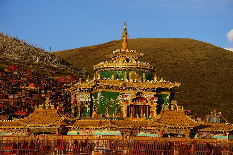 西藏的佛学后花园（色达）最美的风景在思想中187 / 作者:西岭妹纸 / 帖子ID:105187