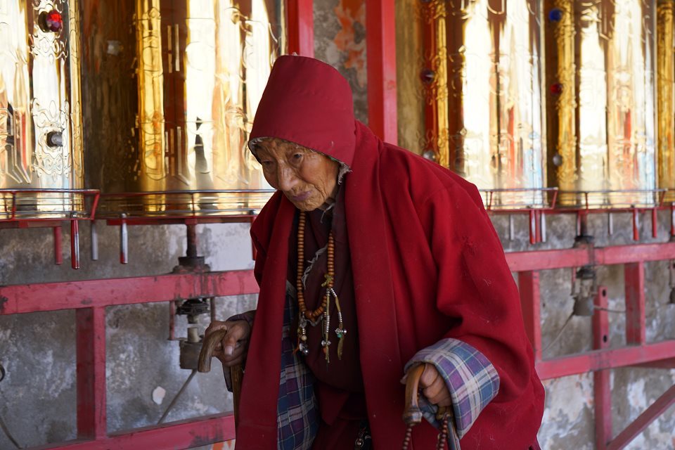 西藏的佛学后花园（色达）最美的风景在思想中757 / 作者:西岭妹纸 / 帖子ID:105187