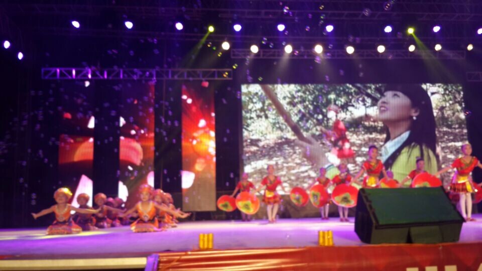 恭城月柿节重头戏粤华·世纪鑫城“金秋月柿 为恭城喝彩”大型晚会现场462 / 作者:欧耶 / 帖子ID:105207