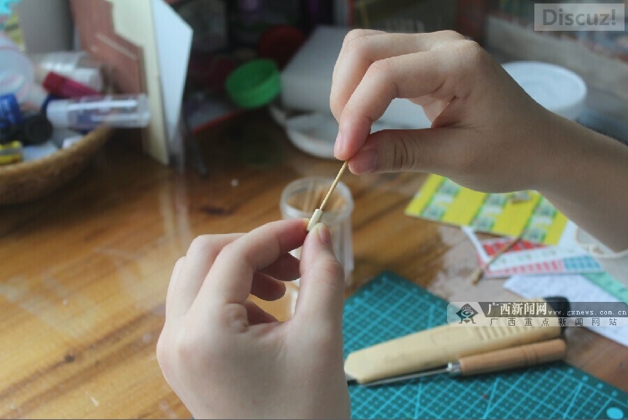 [脸谱]广西妹子施紫丽：玩转微缩工艺世界426 / 作者:九命猫 / 帖子ID:105595