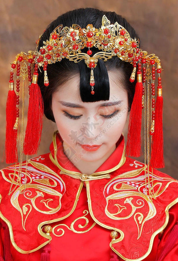 中式婚礼，凤冠霞帔，洞房花烛.....312 / 作者:桂花糕 / 帖子ID:107322