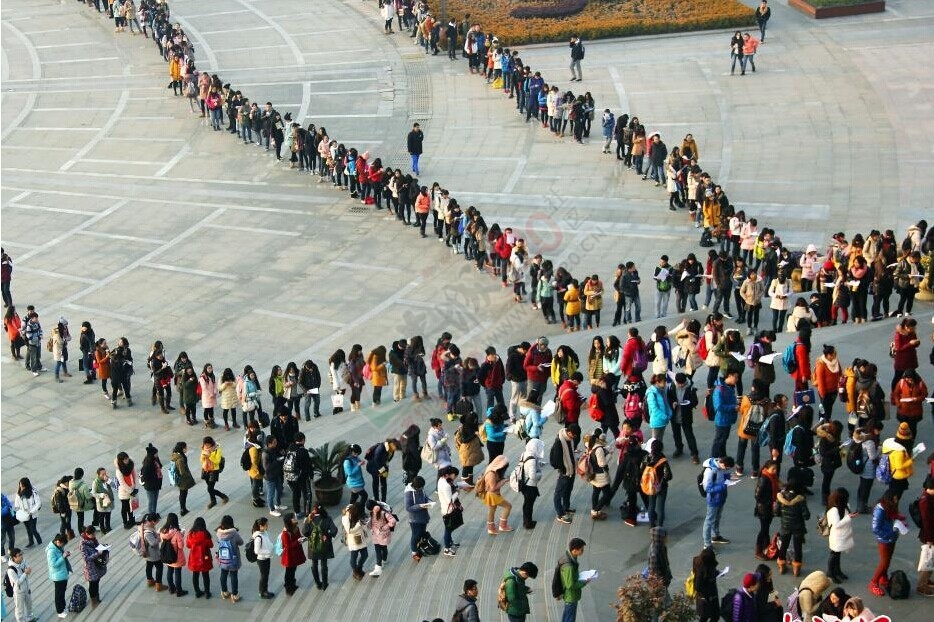 为了期末考试也是拼了！ 这摆出了春运阵型哇！698 / 作者:奇葩处处有 / 帖子ID:107587