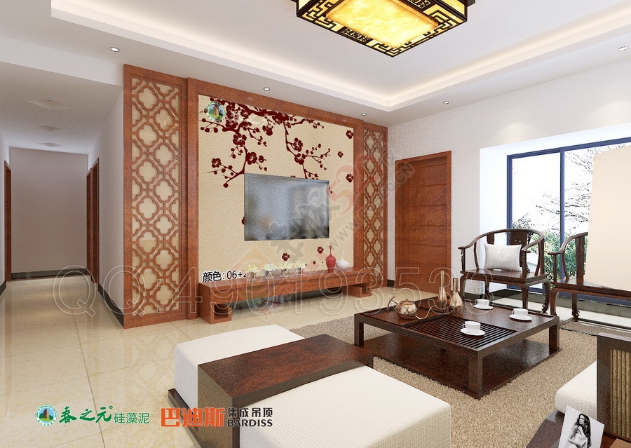 春之元硅藻泥设计方案746 / 作者:巴迪斯 / 帖子ID:112475