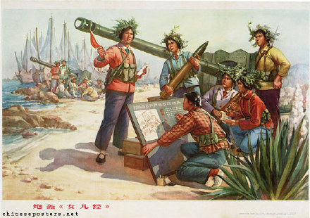 当年宣传画里的女民兵325 / 作者:奇葩处处有 / 帖子ID:112709