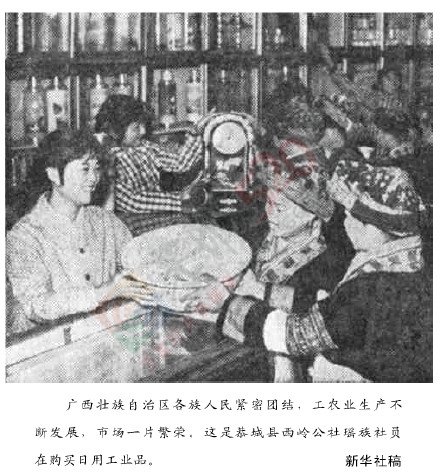 恭城县西岭公社瑶族社员在购买日用工业品241 / 作者:奇葩处处有 / 帖子ID:112710