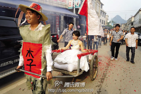 如此打扮，你敢不敢嫁？已经在个个网站火了这是981 / 作者:桂花糕 / 帖子ID:113734