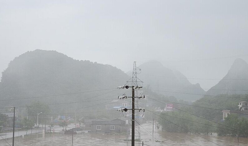 恭城各地大暴雨袭击后组图540 / 作者:砍柴撞跌老斑鸠 / 帖子ID:116040