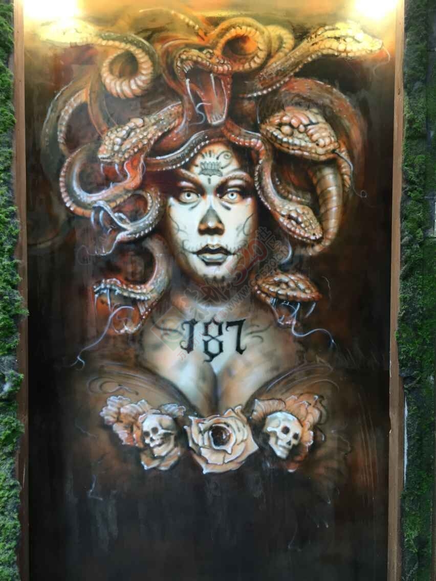 【一群手绘达人： 即将举办艺术墙绘展（3D彩绘）壁画展】】】393 / 作者:原来的那个点 / 帖子ID:101604