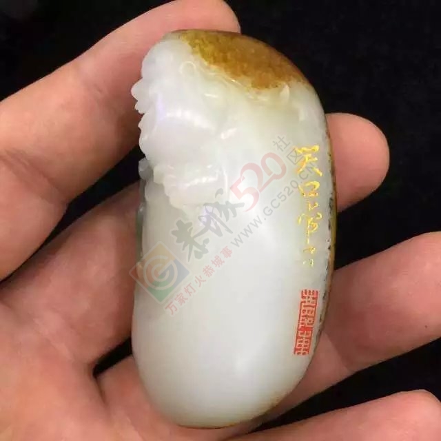 出手和田白玉籽料弥勒佛50 / 作者:发如雪 / 帖子ID:121033