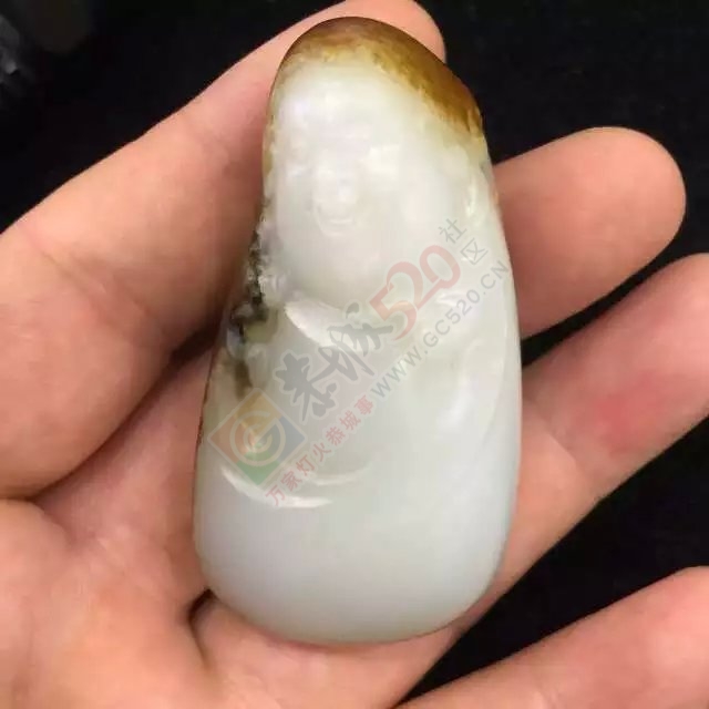 出手和田白玉籽料弥勒佛946 / 作者:发如雪 / 帖子ID:121033