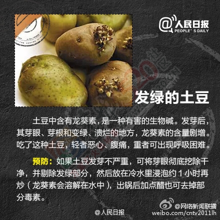 警惕！这9种食物有毒，吃了可能危及生命！17 / 作者:欧耶 / 帖子ID:121158