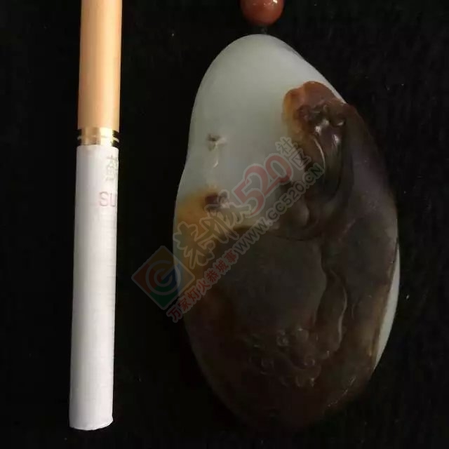 出手籽料原石雕件 悟道741 / 作者:发如雪 / 帖子ID:121173