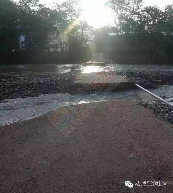 恭城孟家大桥近日拆除重建，乐家寨便桥却又被大水冲垮了87 / 作者:社区小编 / 帖子ID:128122