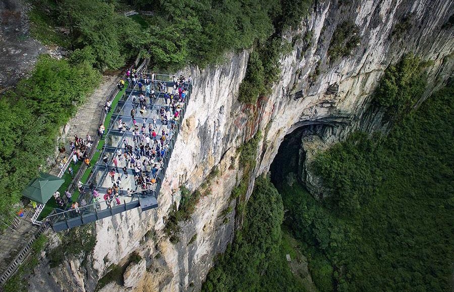 分享十一重庆武隆旅游美女图片 单身男的福音（8P）4 / 作者:夏爱之梦 / 帖子ID:128343