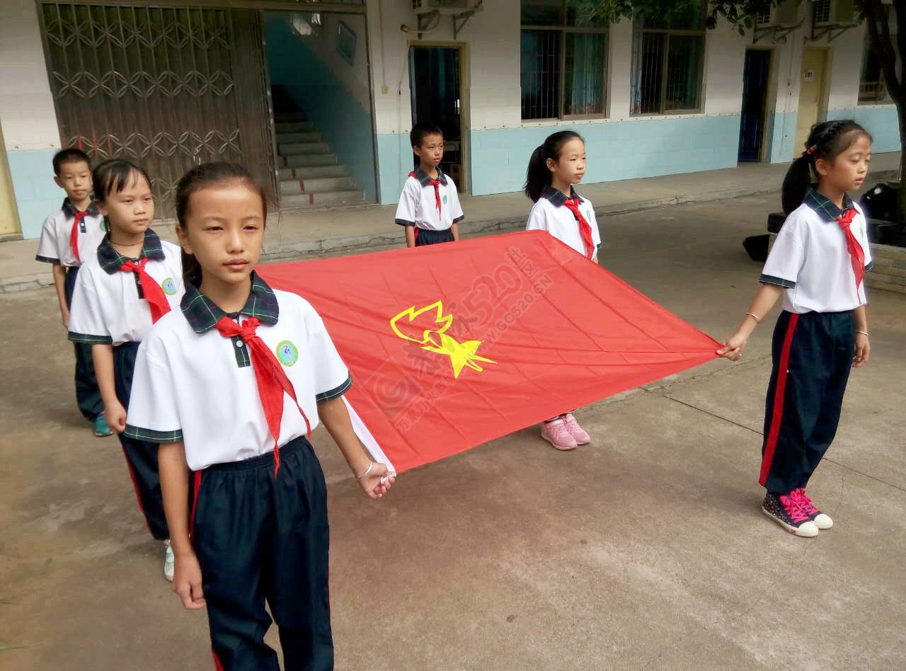 10月13日上午，县中心小学举行“红领巾相约中国梦”503 / 作者:社区小编 / 帖子ID:128348