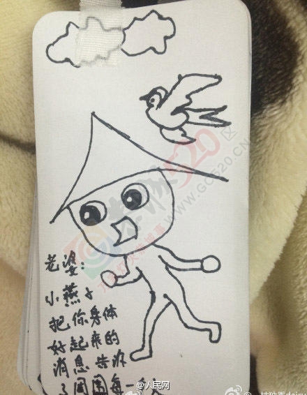 老婆产后大出血住进ICU 丈夫每天画暖心小纸条527 / 作者:分叉路口 / 帖子ID:129077