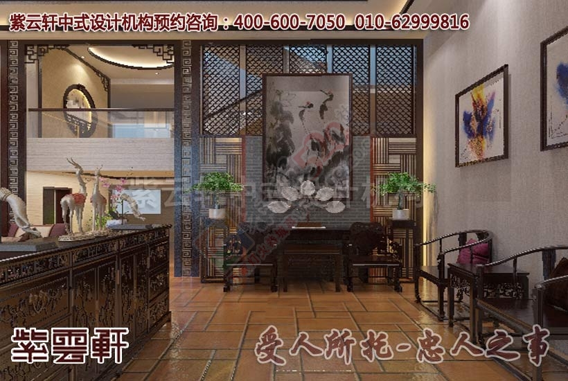 别墅现代中式风格装修案例图-祥和宁静栖居958 / 作者:zyxuancom / 帖子ID:159171