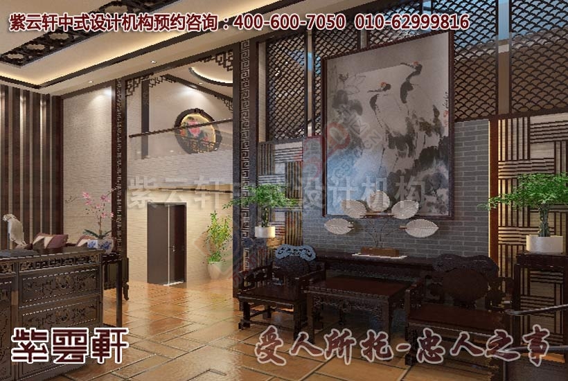 别墅现代中式风格装修案例图-祥和宁静栖居95 / 作者:zyxuancom / 帖子ID:159171
