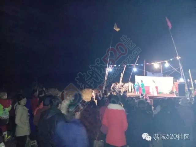 夜探恭城乐湾龙神庙会，香客信徒络绎不绝热闹非凡156 / 作者:深秋的落叶 / 帖子ID:159231