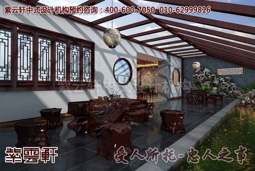 中式公装办公室装修设计--古朴简约中的时尚风情462 / 作者:zyxuancom / 帖子ID:159237