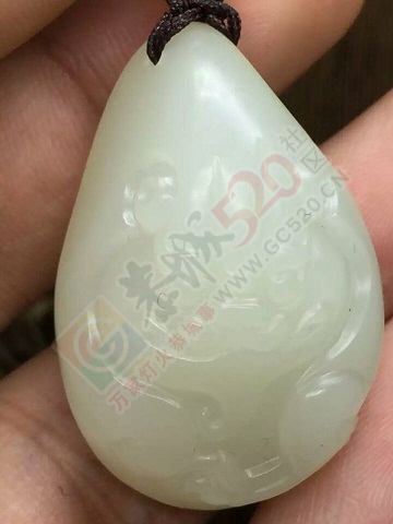 一只和田玉籽料貔貅  细润的料子802 / 作者:不平易近人 / 帖子ID:159443