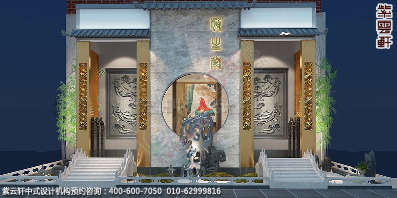 上海中医养生会馆中式装修设计，阔气疏朗的儒雅空间995 / 作者:zyxuancom / 帖子ID:159587