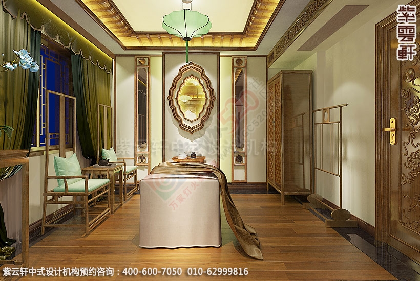 上海中医养生会馆中式装修设计，阔气疏朗的儒雅空间268 / 作者:zyxuancom / 帖子ID:159587