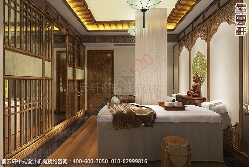上海中医养生会馆中式装修设计，阔气疏朗的儒雅空间458 / 作者:zyxuancom / 帖子ID:159587