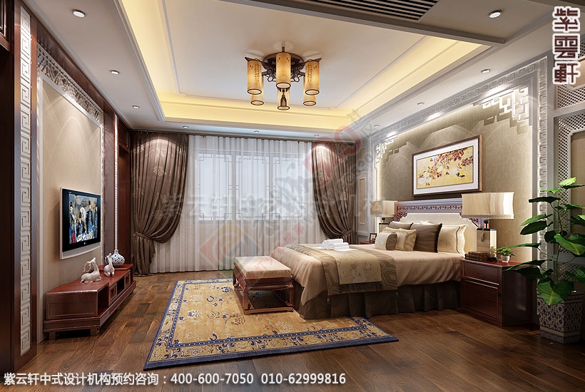 简约中式别墅设计案例，明朗而温馨35 / 作者:zyxuancom / 帖子ID:159663