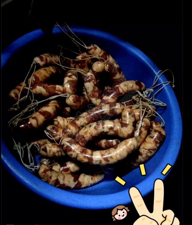酿腊肠啦~~~（今天还有咧咧肝）109 / 作者:恭城520小奈姐姐 / 帖子ID:160694