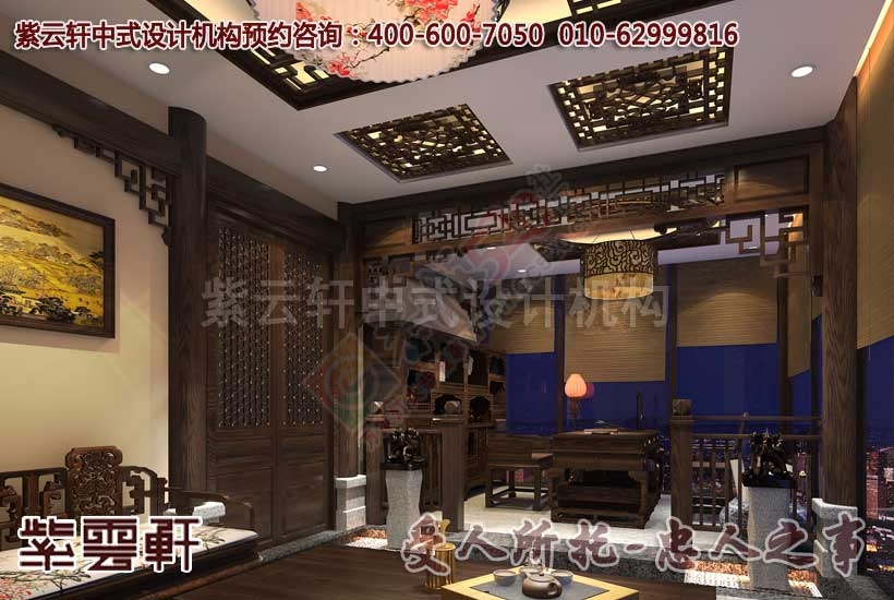喧嚣都市心在何处-中式风格收藏品店面装修案例416 / 作者:zyxuancom / 帖子ID:161355