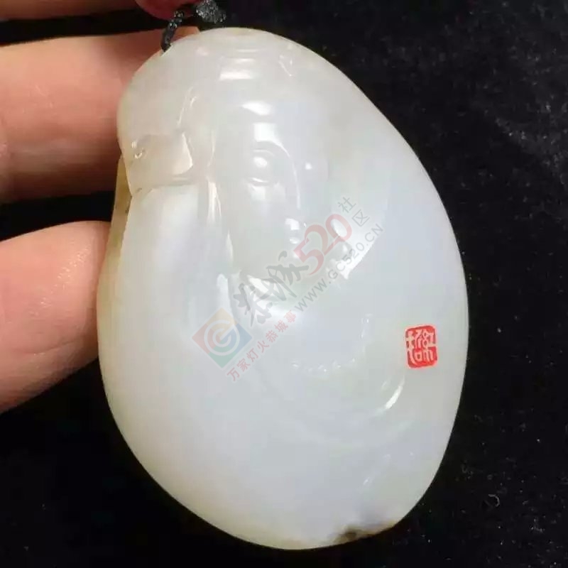 出手和田羊脂籽料观音832 / 作者:发如雪 / 帖子ID:161635
