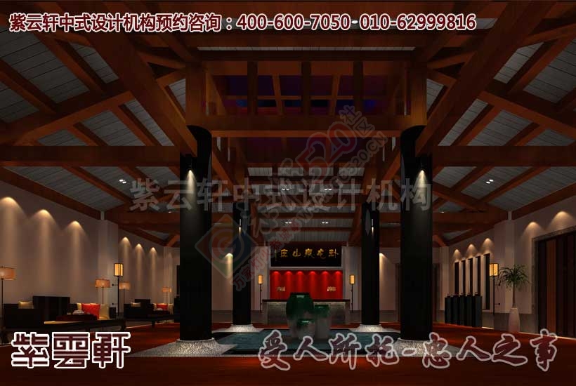 新古典中式高贵大气的会所中式装修44 / 作者:zyxuancom / 帖子ID:161777