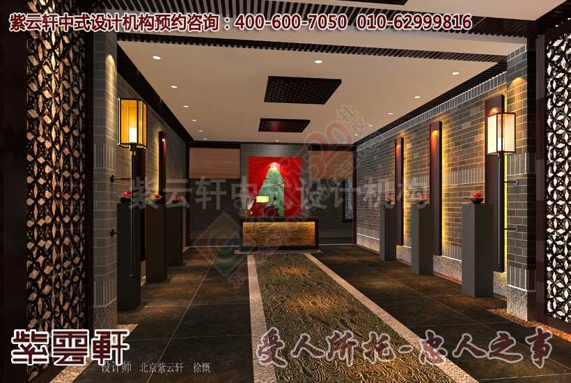 新古典中式高贵大气的会所中式装修626 / 作者:zyxuancom / 帖子ID:161777