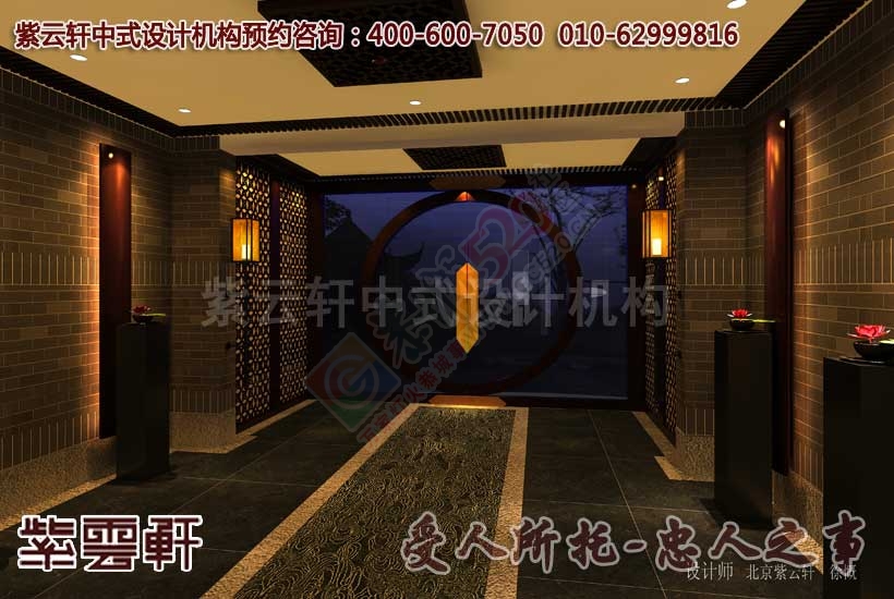 新古典中式高贵大气的会所中式装修980 / 作者:zyxuancom / 帖子ID:161777