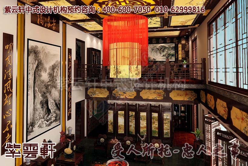 古典中式设计风格别墅装修-融合中国国画艺术836 / 作者:zyxuancom / 帖子ID:162538
