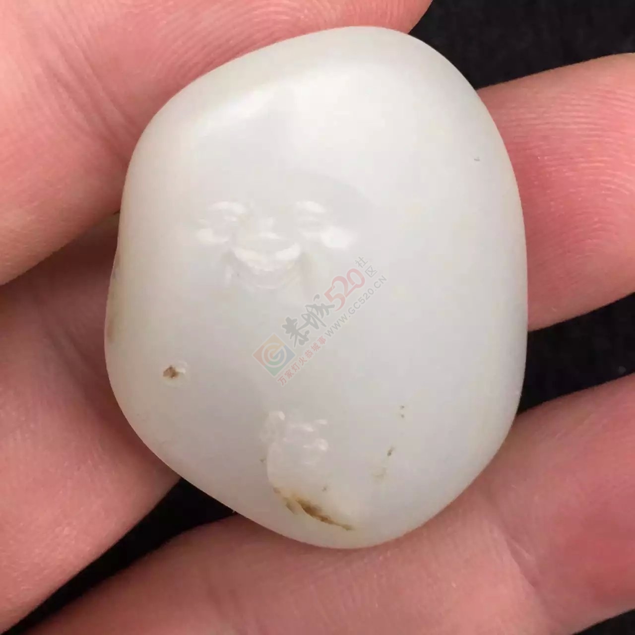 出手羊脂白玉籽料知足常乐294 / 作者:煤油打火机v1 / 帖子ID:162668