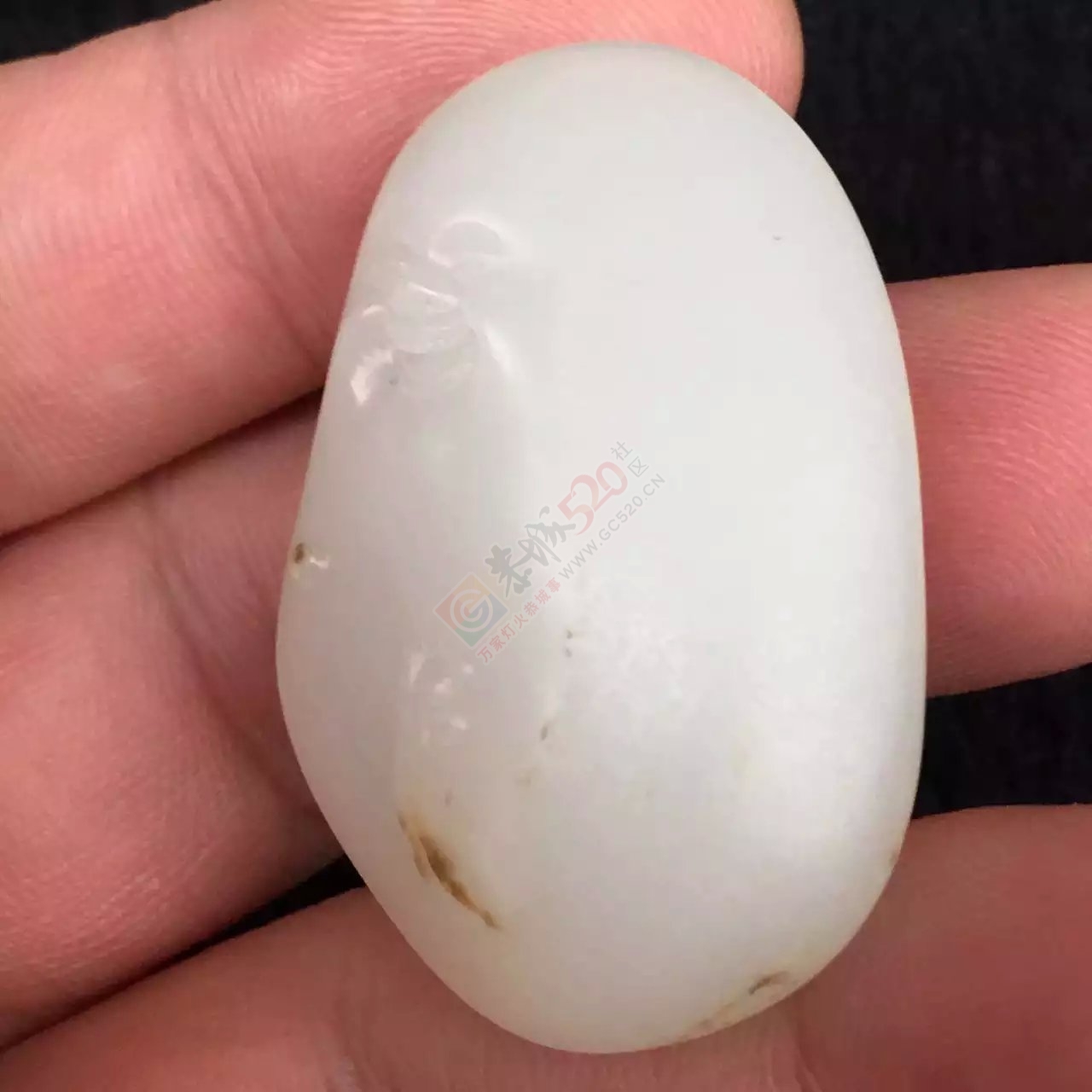 出手羊脂白玉籽料知足常乐668 / 作者:煤油打火机v1 / 帖子ID:162668