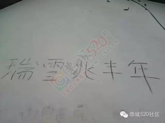 【雪景图集】恭城各地银装素裹，美得不要不要滴~~958 / 作者:深秋的落叶 / 帖子ID:162737