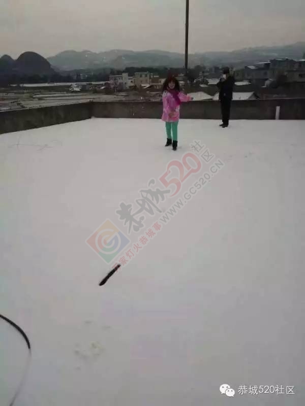 【雪景图集】恭城各地银装素裹，美得不要不要滴~~542 / 作者:深秋的落叶 / 帖子ID:162737
