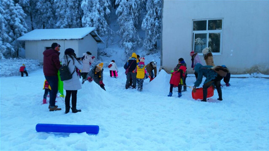 雪原上的欢乐--- 仙女山亲子耍雪全纪录【高清美图】799 / 作者:夏爱之梦 / 帖子ID:162966