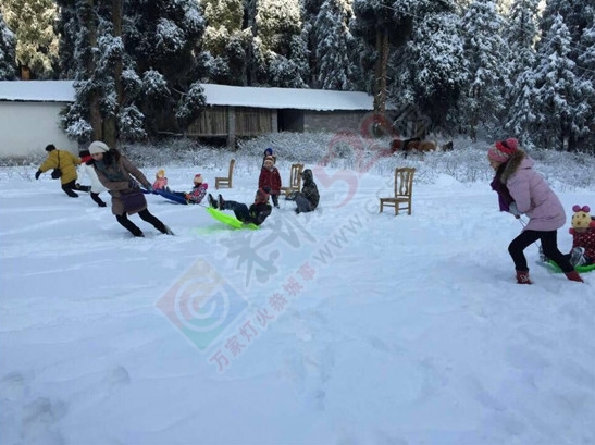 雪原上的欢乐--- 仙女山亲子耍雪全纪录【高清美图】846 / 作者:夏爱之梦 / 帖子ID:162966