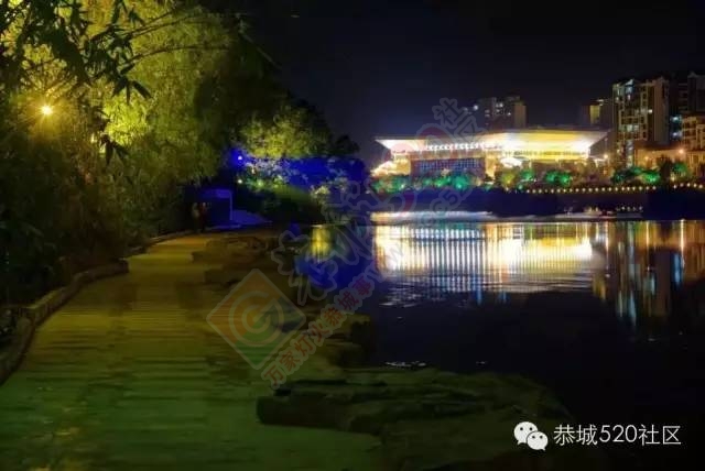 【醉美恭城】恭城的万家灯火美呆了，你看看这些夜景在哪箜哉？499 / 作者:深秋的落叶 / 帖子ID:163092