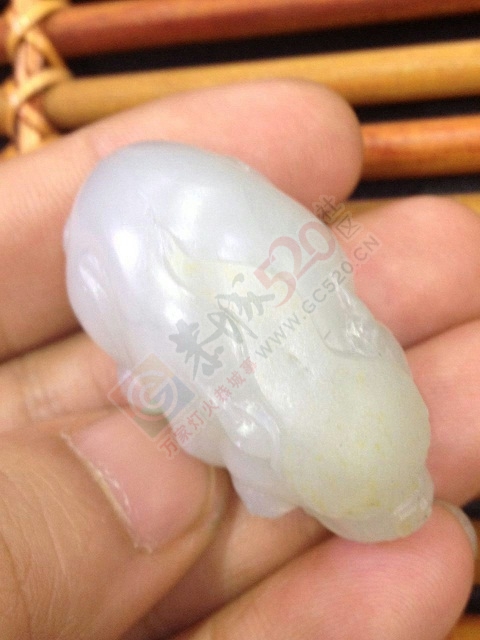 和田玉貔貅瑞兽822 / 作者:晚霞行千里 / 帖子ID:163256