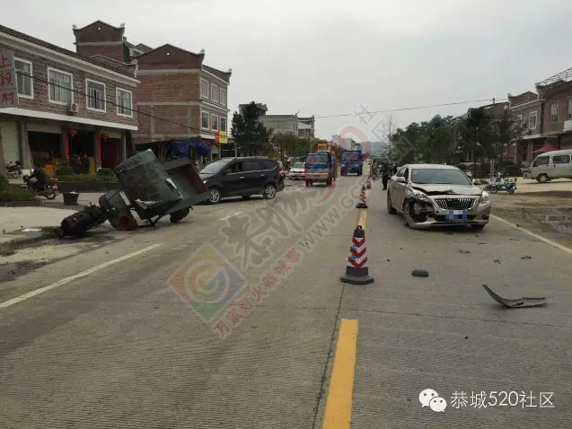 莲花笔山路段狗古冲PK小车，惨败！188 / 作者:今日恭城 / 帖子ID:167613