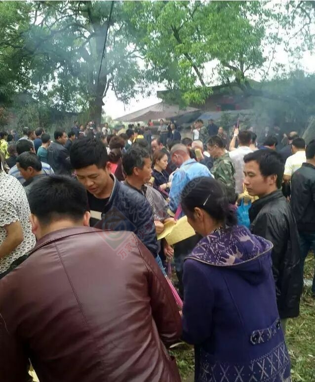 何氏家族联宗祭祖，共聚半边渡楼子底祭拜先祖。5 / 作者:今日恭城 / 帖子ID:168282