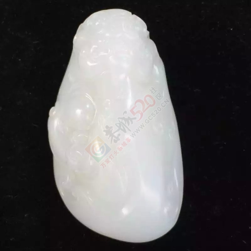出手新疆和田羊脂玉貔貅把件0 / 作者:发如雪 / 帖子ID:168585