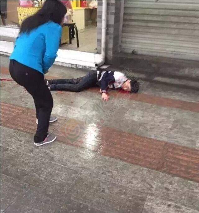 恐怖！广西河池南丹县有个中学生遭人砍杀后死了...48 / 作者:丫丫妹 / 帖子ID:168693