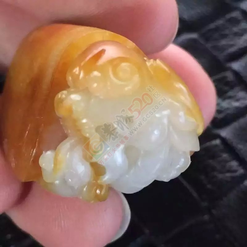 新疆和田籽料天然黄岑396 / 作者:错了_Zfm79 / 帖子ID:169462